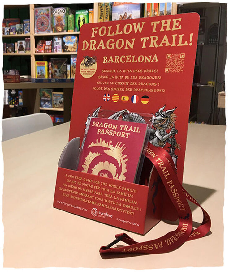 Dragon Trail Passport Barcelona
