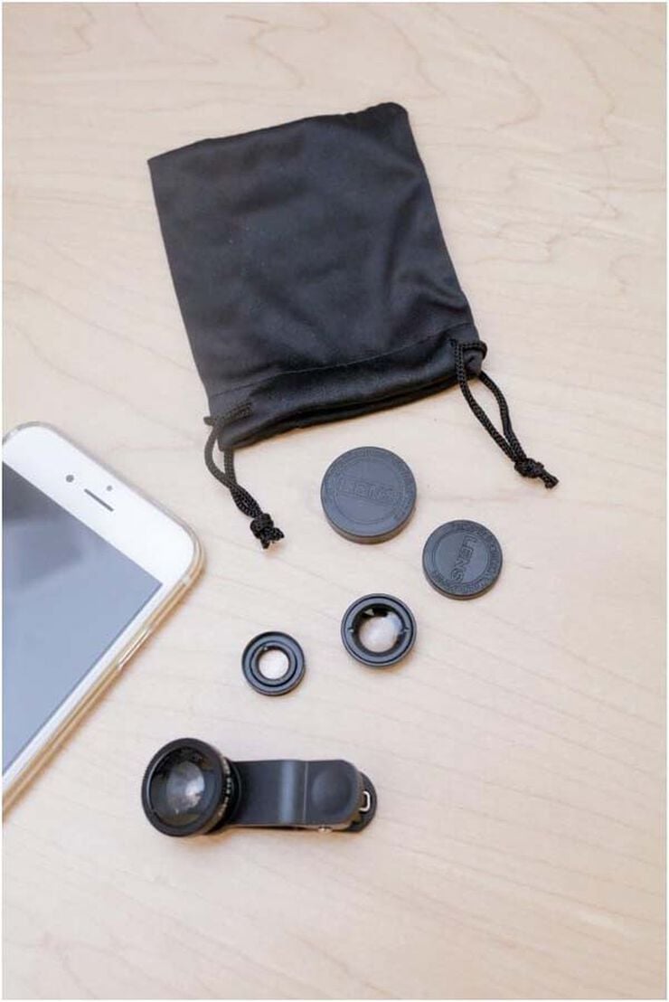 Kit de Lentes para móvil Kikkerland