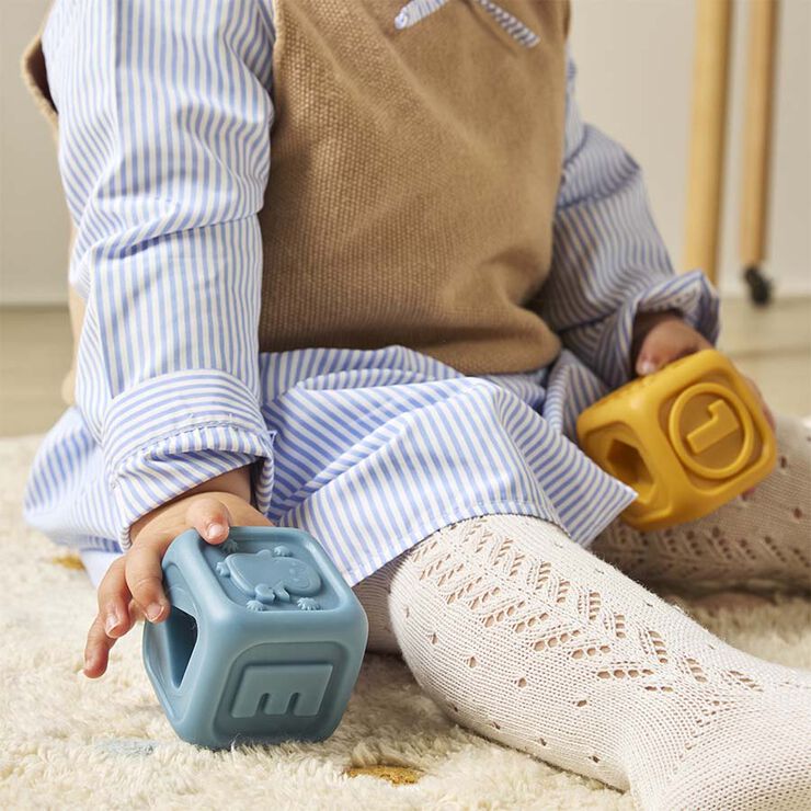 Cubos blandos apilables