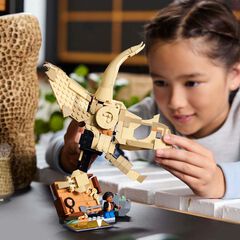 LEGO® Jurassic World Fósiles de Dinosaurio: Cráneo de Triceratops 76969