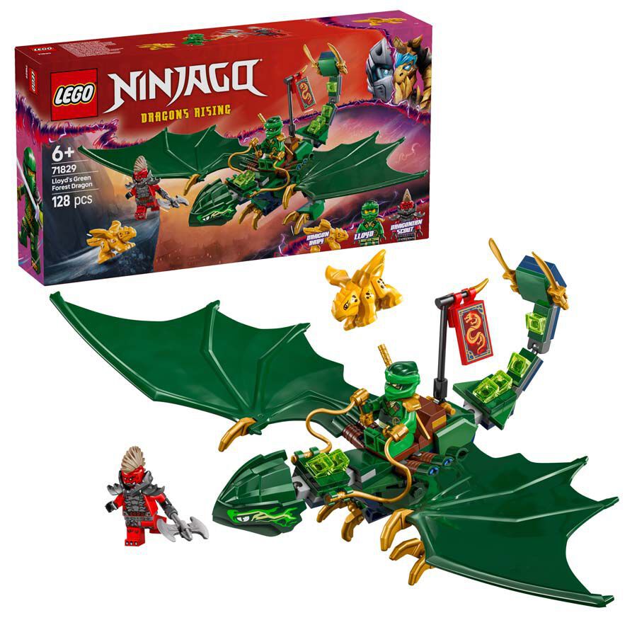 LEGO&reg; Ninjago Drag&oacute;n Verde del Bosque de Lloyd 71829