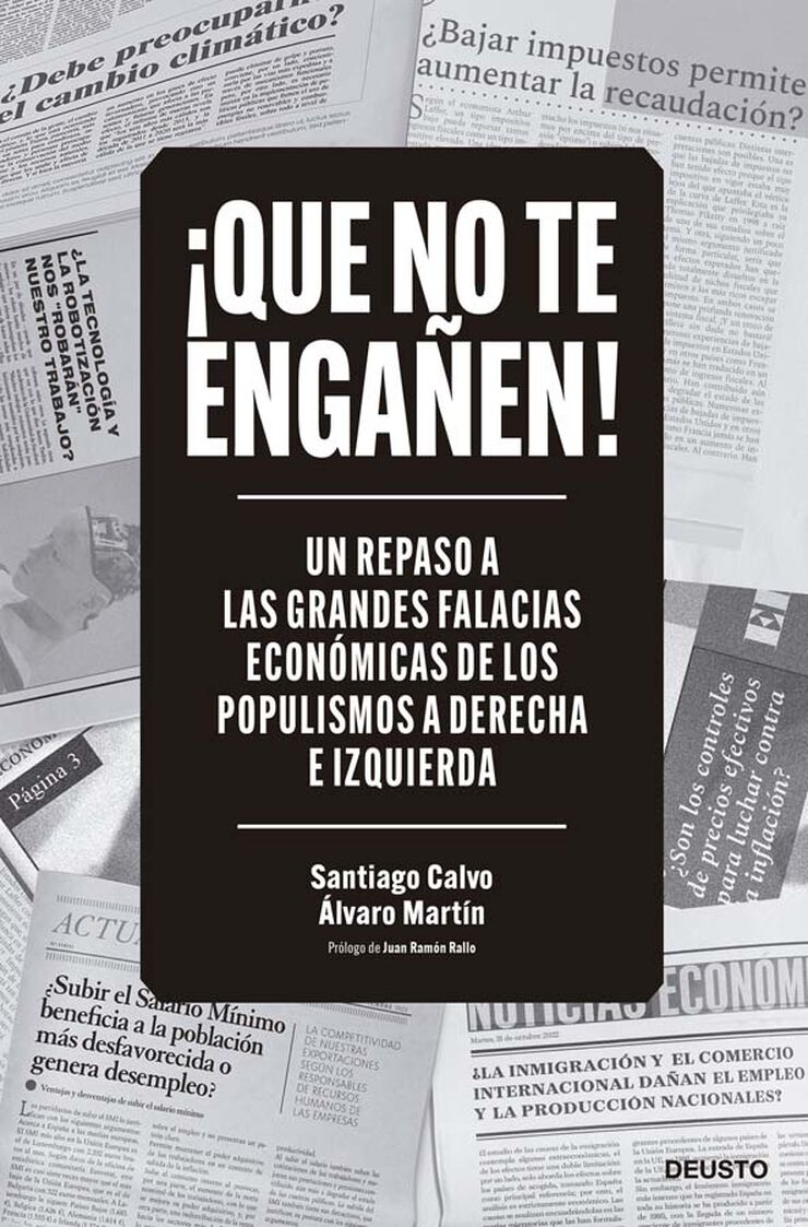 ¡Que no te engañen!