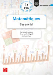 Matemàtiques 1r ESO. Essencial Matemàtiques 1r ESO. Essencial