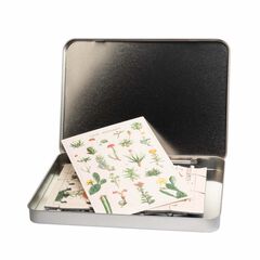 Puzzle 100 Piezas con caja Metálica Kokonote Botanical Cacti