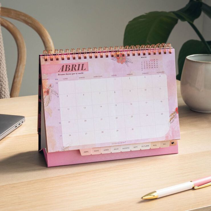Calendario Sobremesa Tantanfan Castellano 2027 La Vecina Rubia