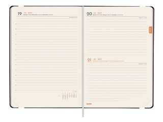Agenda Finocam Flex Llisa Dia P&agrave;gina 2027 Castell&agrave; Negre