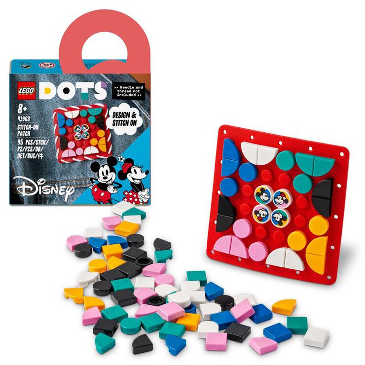 LEGO® DOTS Mickey Mouse i Minnie Mouse: Pegat per Cosir 41963
