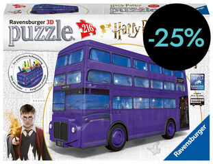 Puzle 3D 216 peces Autobús Harry Potter