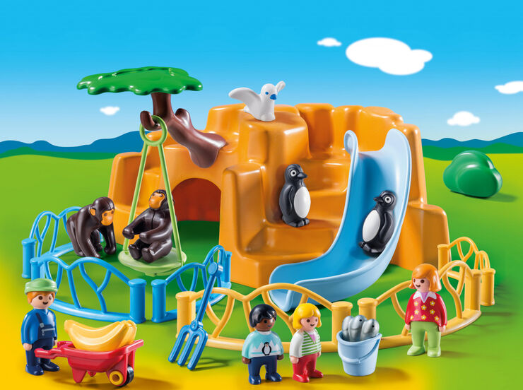 Playmobil 1.2.3 Zoo 9377