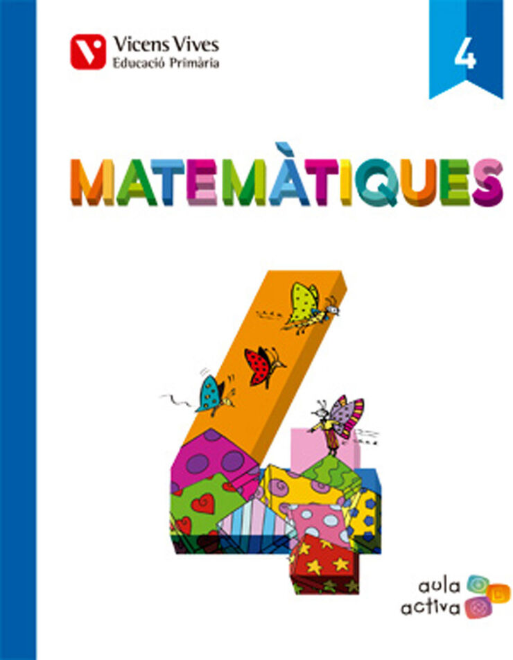 Matemátiques 4 Primària Ed. Vicens Vives