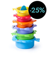 Amontona moldes cedazos animales 6 unidades