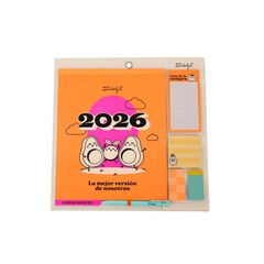 Calendario pared Iman 2026 cast Familiar