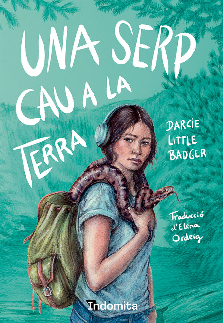 Una serp cau a la terra