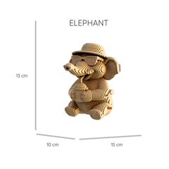 Puzzle 3D Cartonic Safari Trio