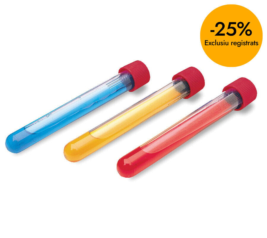 Tubos de ensayo Laboratorio 12,5cm