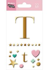 Pegatinas Draeger Letra T 22u