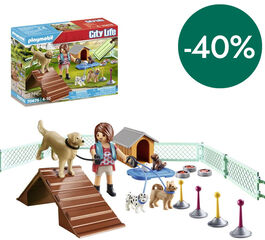 Playmobil City Entrenadora de Gossos 70676
