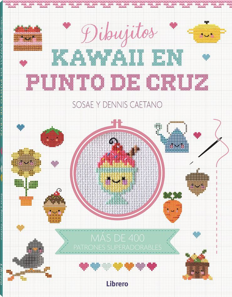 Kawaii. Dibujitos en punto de cruz