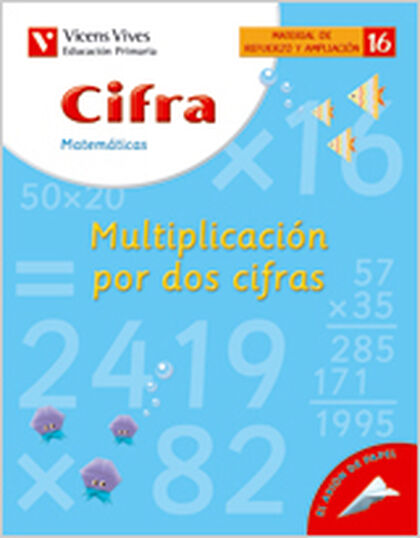 CIFRA 16 MULTIPLICACIÓNX2 3º PRIMARIA Vicens Vives 9788431680862