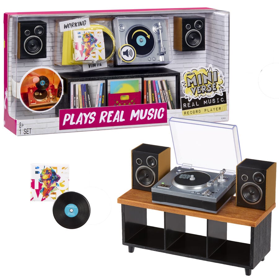 Tocadiscos con Vinilo Miniverse