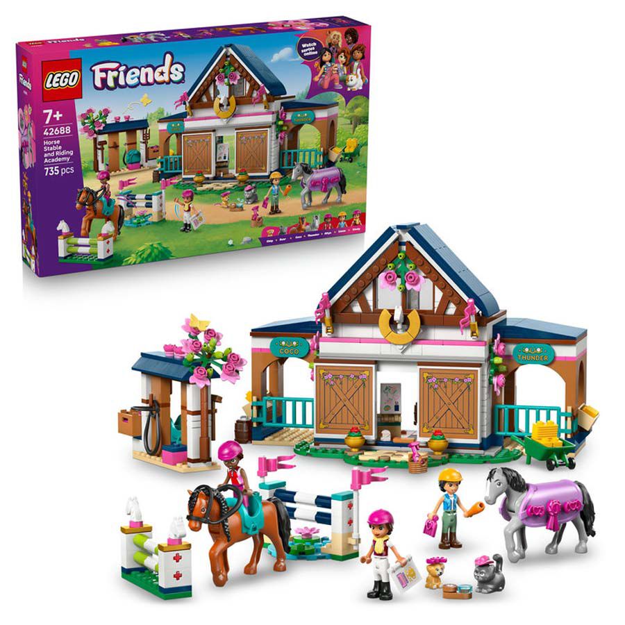 LEGO&reg; LEGO Friends Estable i Acad&egrave;mia d&rsquo;Equitaci&oacute; 42688