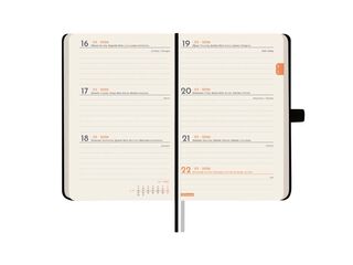 Agenda Finocam Textura M2 sem/vista horizontal cat 2026 negro