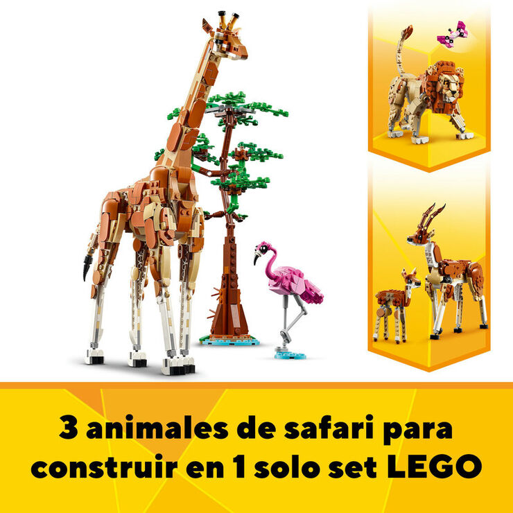 LEGO® Creator Safari de Animales Salvajes 31150