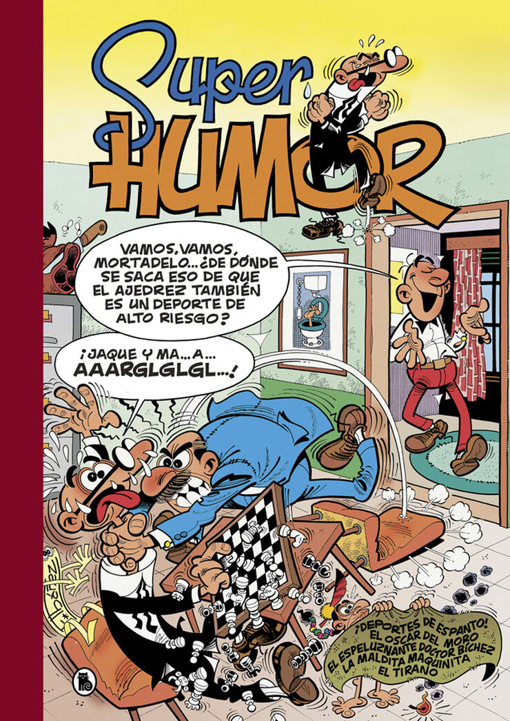 Súper Humor Mortadelo 31: ¡Deportes de espanto!, El Óscar del Moro, El espeluznante Doctor Bíchez, La maldita maquinita, El Tirano