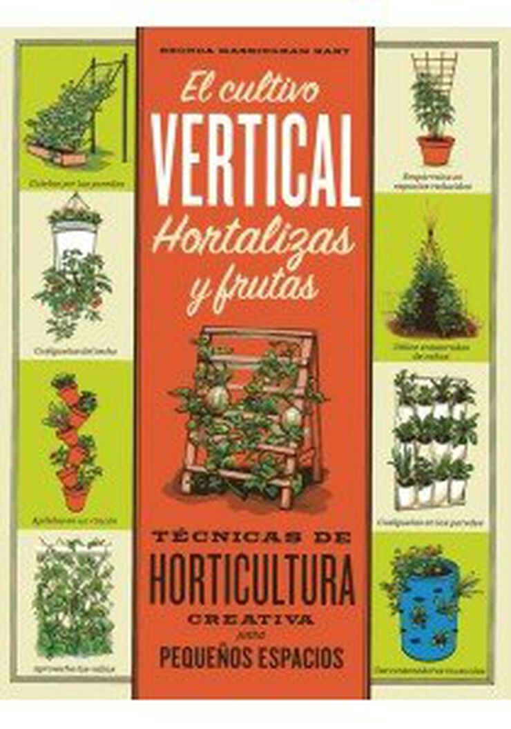 El cultivo vertical hortalizas y frutas