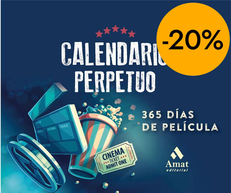 Calendario perpetuo 365 D&iacute;as de pel&iacute;cula