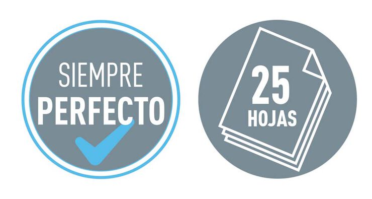 Grapadora Petrus 210 25 hojas negro