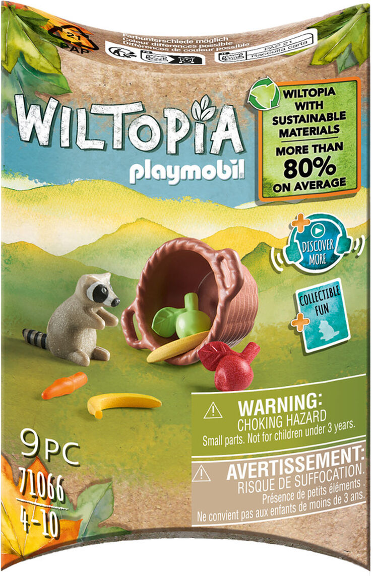 Playmobil Wiltopia  Mapache 71066