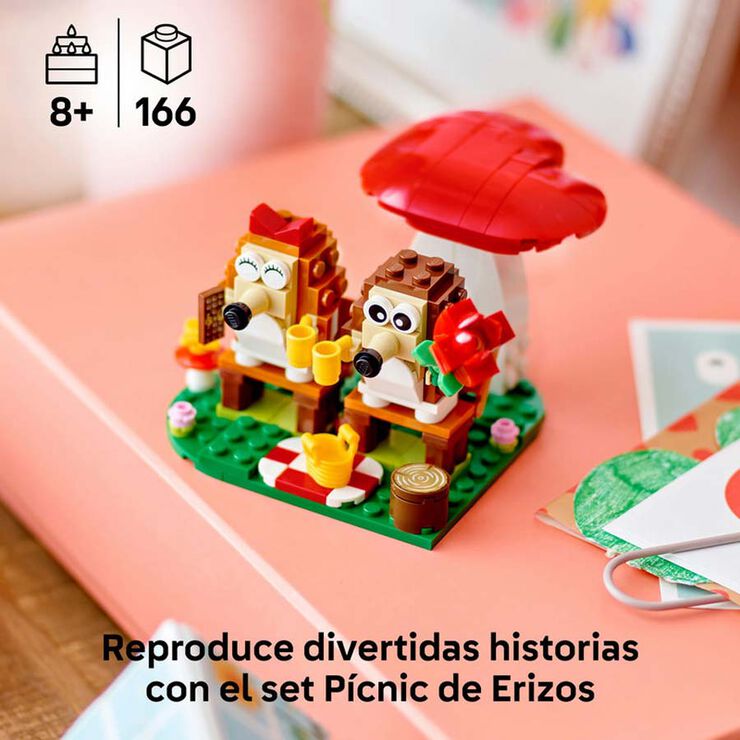 LEGO® LEGO Iconic Pícnic de Erizos 40711