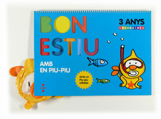 Bon estiu amb en Piu-Piu 3 anys