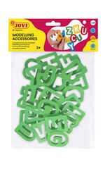 Moldes plastilina Jovi Letras Abecedario 26u