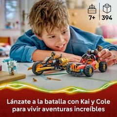 LEGO&reg; Ninjago Veh&iacute;culos Combinables de Kai y Cole 71864
