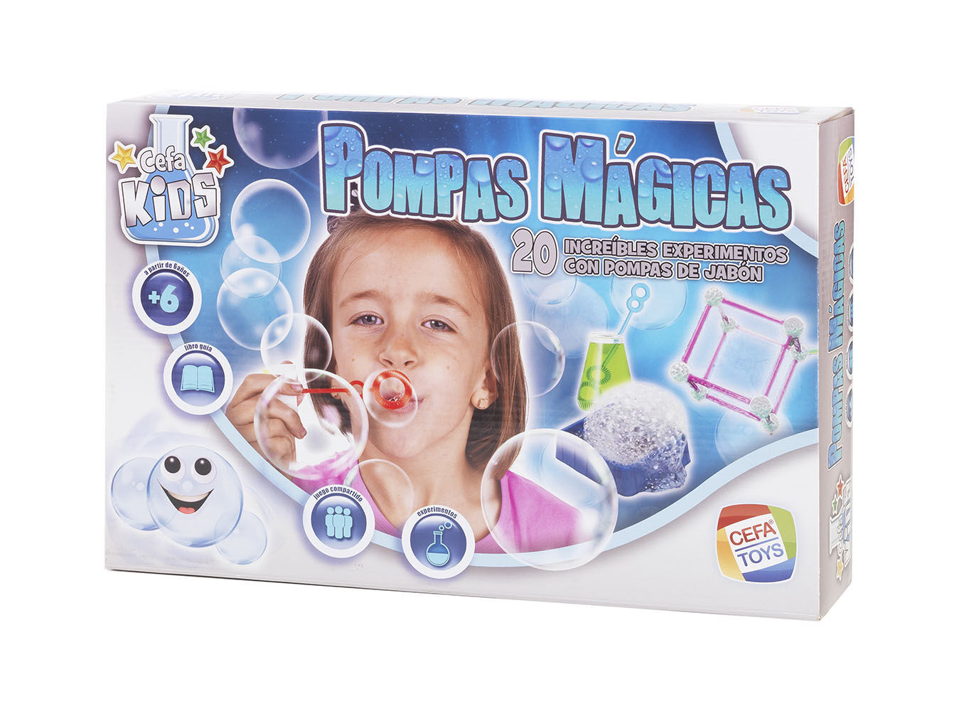 Juego de ciencia Cefa Burbujas m&aacute;gicas