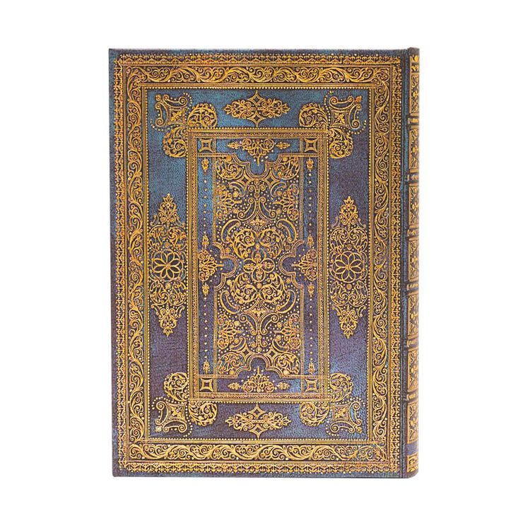 Agenda Paperblanks Lujo Azul Midi día/pág castellano 2025