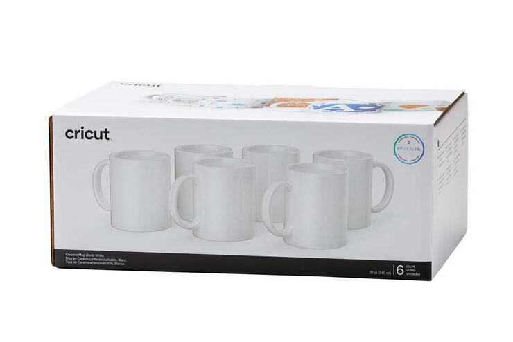 Cricut Tazas Mug Press 350 ml blanco 6u