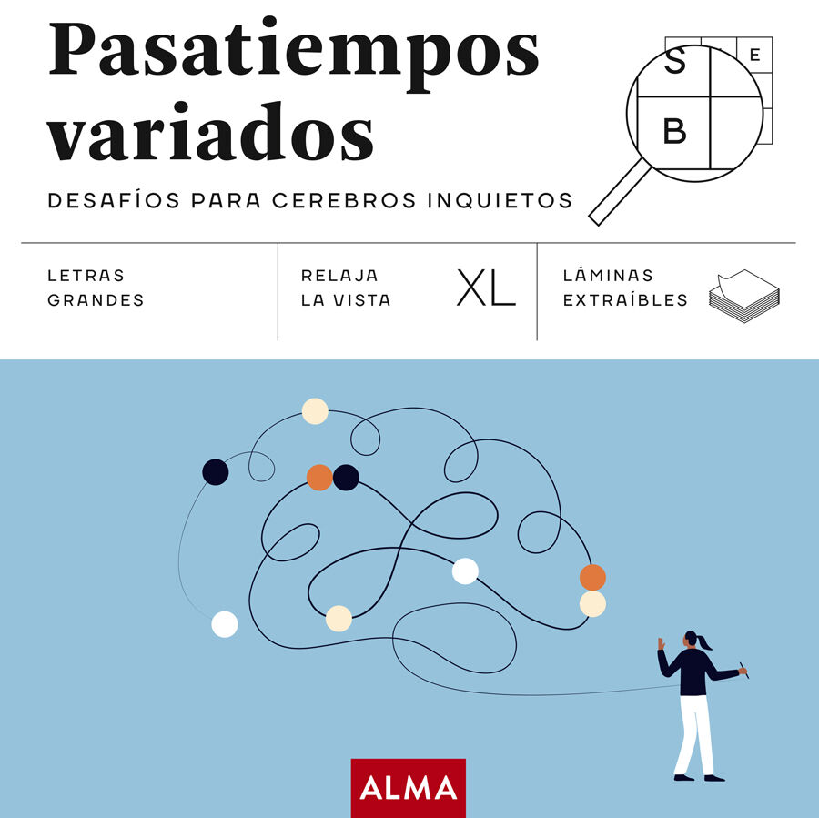 Pasatiempos variados. Desaf&iacute;os para cerebros inquietos (XL)
