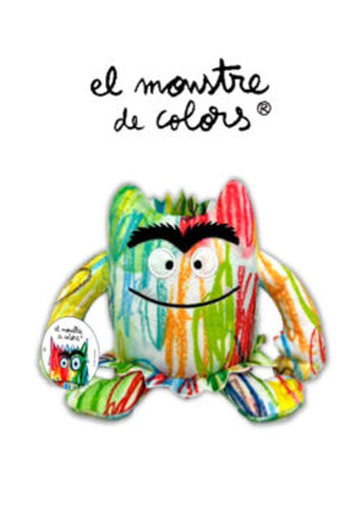 Peluche El Monstre de Colors (Multicolor)