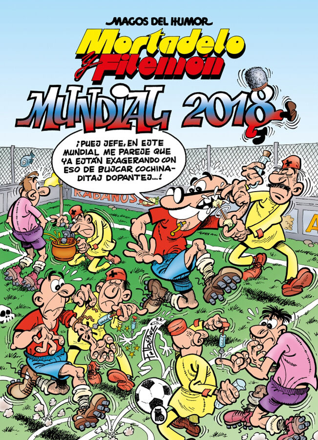 Mortadelo y Filem&oacute;n. Mundial 2018 (Magos del Humor 188)