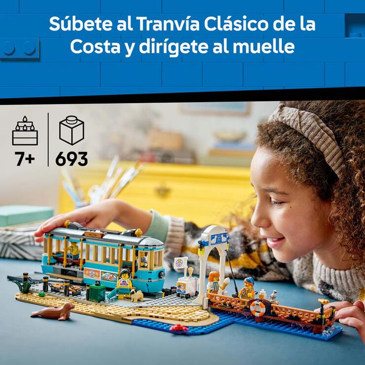 LEGO&reg; City Tranv&iacute;a Cl&aacute;sico de Playa 60506