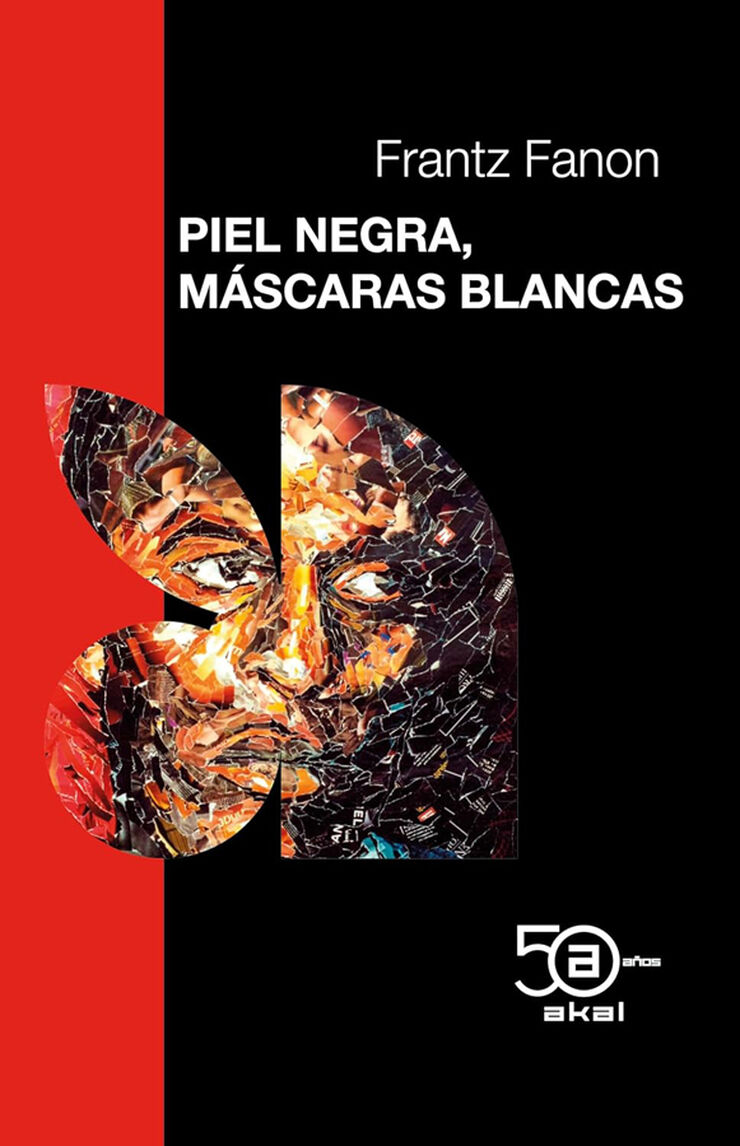 Piel negra, m&aacute;scaras blancas