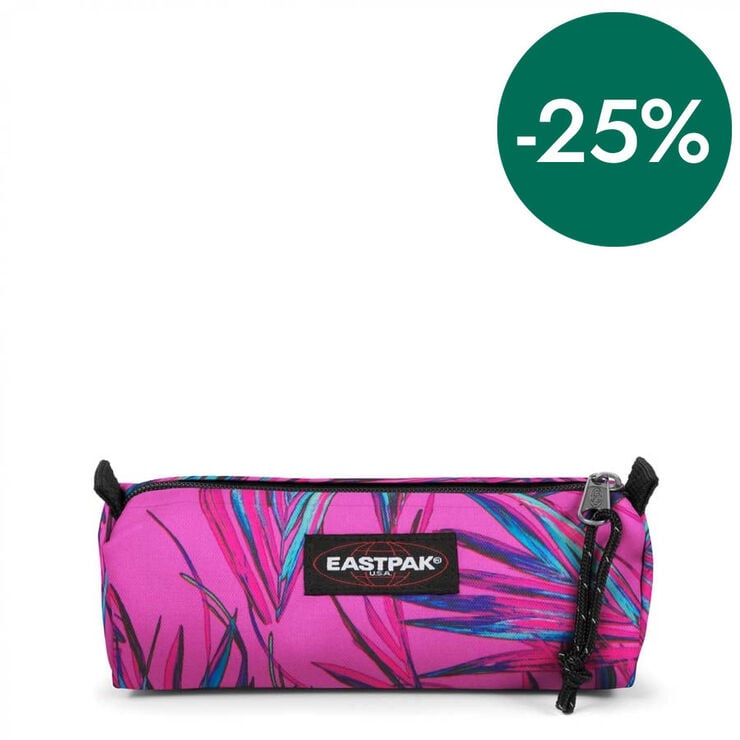 Estuche Eastpak Benchmark single Brize Palm Pink