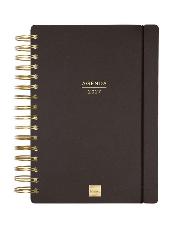 Agenda Finocam Haiku Dia P&agrave;gina 2027 Castell&agrave; Negre