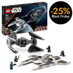 LEGO® Star Wars Caça Ullal Mandalorià vs. Interceptor TIE 75348