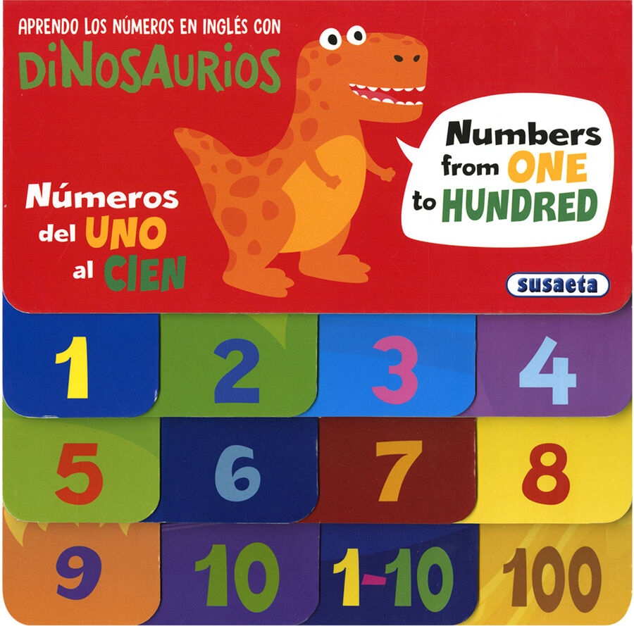 Aprendo los n&uacute;meros en ingl&eacute;s con dinosaurios