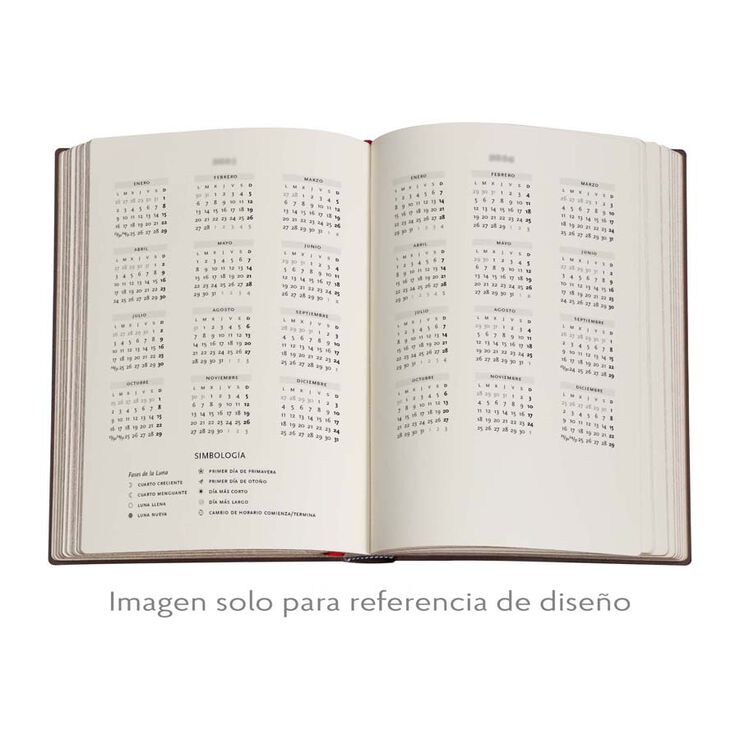 Agenda 18 mesos Paperblanks Flexi Midi apaïsada setm/vista 2025-26 Lujo Azul