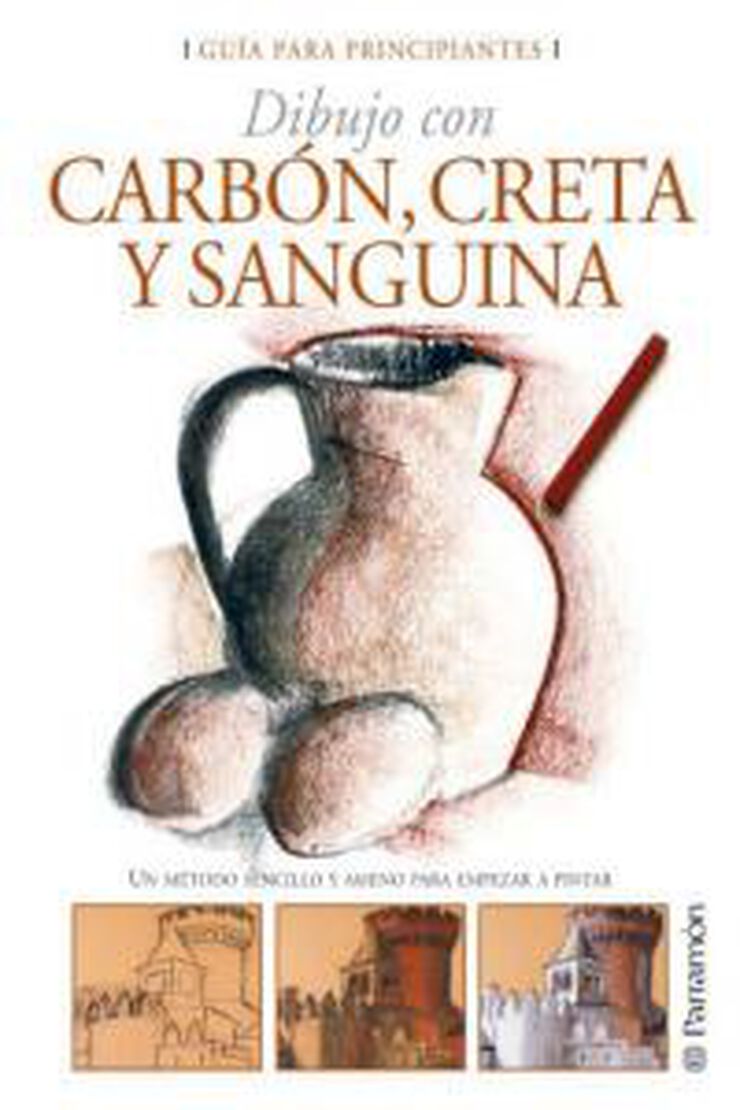 Dibujo con carbón, creta y sanguina